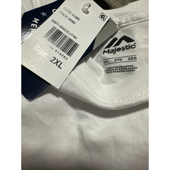 Chicago Cubs MLB Genuine Merchandise Short Sleeve T Shirt Womens 2XL Magestic - Picture 3 of 4